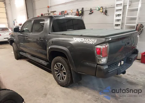 2020 Toyota Tacoma Trd Sport из США, поврежденный, VIN 3TMCZ5AN0LM344780